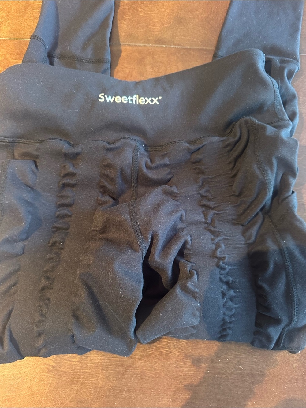 Sweetflexx Full Flexx Hi-Rise Front + Booty Resistance Leggings – Black - Picture 4 of 4